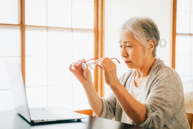 急に見え方が変わった場合は別原因も