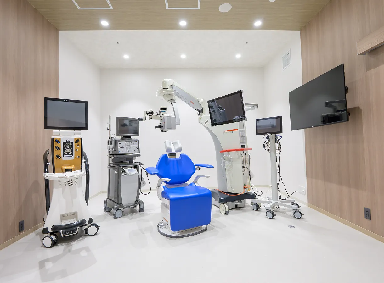 最先端の医療設備を完備