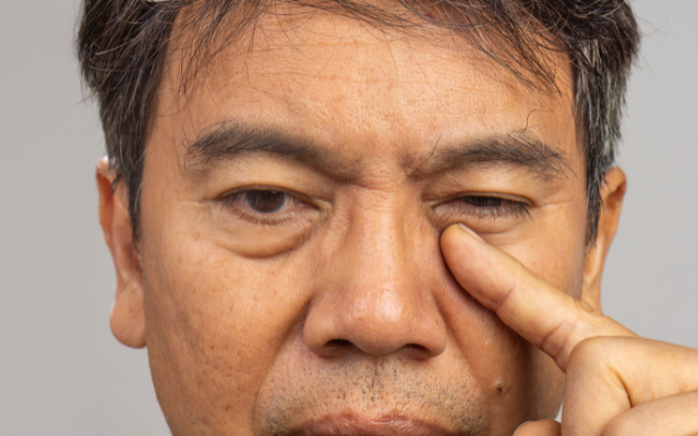 まぶたがピクピクする